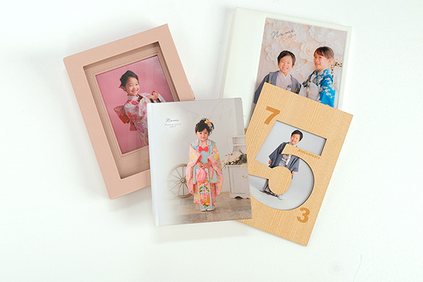 豊富なアルバムメニュー